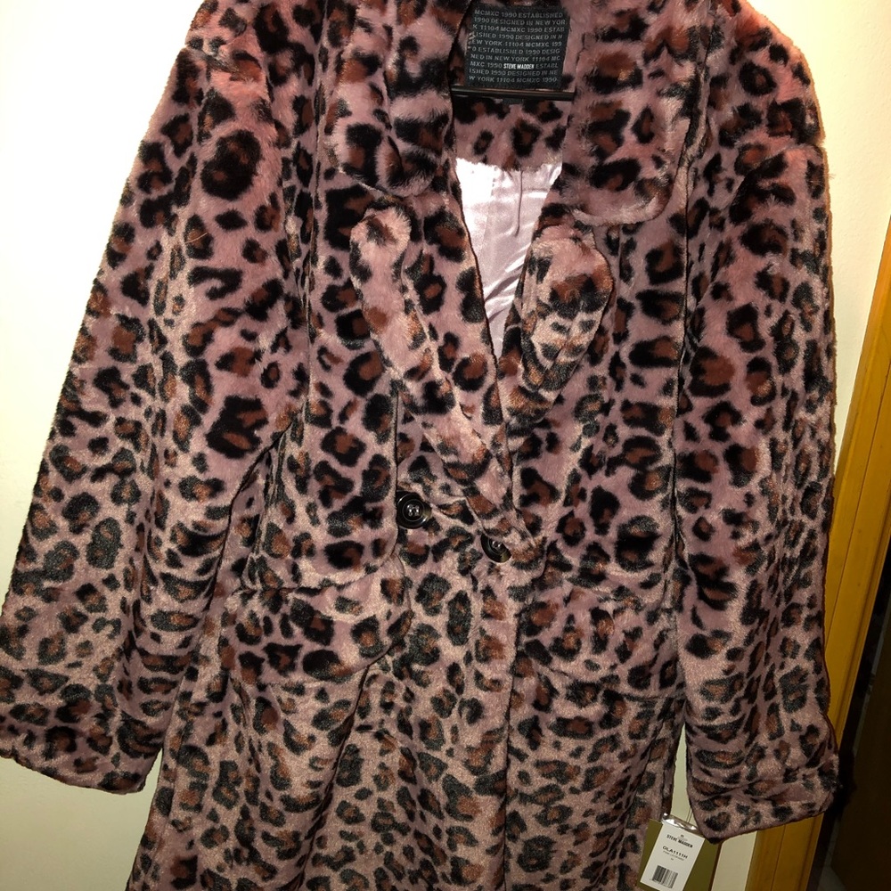 Steve Madden Women’s Fur coat